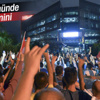 Hürriyet'in önünde Ülkücü yemini edildi Hürriyet'in önünde Ülkücü yemini edildi