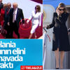 Melania, Trump'ın elini yine havada bıraktı