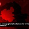 Erzurum da sokağa çıkma kısıtlamasına uymayan 49 kişiye ...