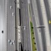 İstanbul da boş kalan yollar havadan görüntülendi İstanbul da boş kalan yollar havadan görüntülendi