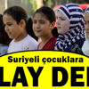 Savaşın çocukları yaşıtlarından halay öğreniyor Savaşın çocukları yaşıtlarından halay öğreniyor