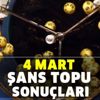 4 Mart Şans Topu çekiliş sonuçları açıklandı! Geçen hafta Şans Topu'nda ikramiye dörde bölünmüştü