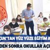 SON DAKİKA: Milli Eğitim Bakanı Ziya Selçuk'tan yüz yüze eğitim açıklaması!