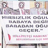 MHP’liler yine aynı pankartı açtı MHP’liler yine aynı pankartı açtı