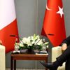 Cumhurbaşkanı Erdoğan, Macron ile görüştü