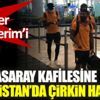 ﻿Galatasaray kafilesine Yunanistan’da çirkin hareket