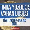 21 ve 13.2 lira serice düştü! Yüzde 3,5'e varan inişi baş döndürüyor! 22 ayar bilezik, gram ve çeyrek altın fiyatları...