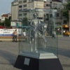 Taksim’e Atatürk heykeli konuldu Taksim’e Atatürk heykeli konuldu