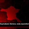 İncirliova Kaymakamı Sürücü, veda ziyaretlerinde bulundu