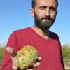 'Yetişmez' diyenlere inat bahçesinde Afrika kavunu yetiştirdi