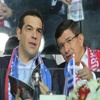 Davutoğlu ve Çipras Maçı Birlikte İzledi