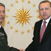 Cumhurbaşkanı Erdoğan Genelkurmay Başkanı Akar'ı kabul etti
