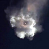 Falcon-9 basınç kaybından infilak etmiş Falcon-9 basınç kaybından infilak etmiş