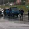 TEM'de ters yönde giderken yakalandılar