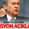 Bahçeli'den son dakika koalisyon açıklamaları