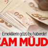 Emekliye 3 zam müjdesi!