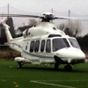 İtalya Başbakanının helikopteri acil indi İtalya Başbakanının helikopteri acil indi