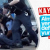 Alman polisi silahsız siyahi adamı dövdü Alman polisi silahsız siyahi adamı dövdü