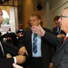 Brüksel'de samimi Erdoğan-Juncker buluşması Brüksel'de samimi Erdoğan-Juncker buluşması