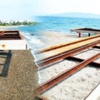 Bodrum'da deniz 10 metre çekildi