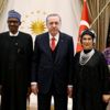 Erdoğan, Buhari onuruna öğle yemeği verdi