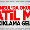 İstanbul'da okullar tatil mi? Açıklama geldi İstanbul'da okullar tatil mi? Açıklama geldi