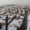 Beyaz örtü altındaki istanbul'un havadan görüntüleri