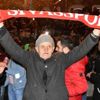 Sivas ta Beşiktaş galibiyeti coşkusu Sivas ta Beşiktaş galibiyeti coşkusu