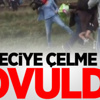 Mülteciye çelme takan kadın kameraman kovuldu Mülteciye çelme takan kadın kameraman kovuldu