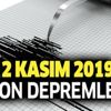 Son dakika: Kayseri'de korkutan deprem! 2 Kasım Kandilli son depremler Son dakika: Kayseri'de korkutan deprem! 2 Kasım Kandilli son depremler