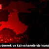 Ayvalık ta dernek ve kahvehanelerde kumar denetimi Ayvalık ta dernek ve kahvehanelerde kumar denetimi