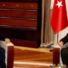 Cumhurbaşkanı Erdoğan Başbakan Davutoğlu'nu kabul etti