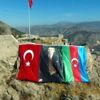 Amasya'dan Azerbaycan'a dev bayraklı destek