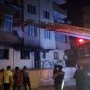 İnegöl’de 5 katlı binada yangın çıktı İnegöl’de 5 katlı binada yangın çıktı