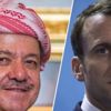 Barzani Macron'un referandum talebini reddetti
