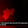 Kayseri de 120 daireli site Kovid-19 nedeniyle karantinaya ...