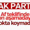 AK Parti: Af konusunda nokta koyulmadı AK Parti: Af konusunda nokta koyulmadı