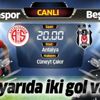 Beşiktaş'ın Antalyaspor maçındaki 11'i belli oldu