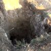 Tekirdağ da tarlayı kazıp define aradılar Tekirdağ da tarlayı kazıp define aradılar