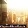 Atiba Hutchinson derbi öncesi konuştu Atiba Hutchinson derbi öncesi konuştu