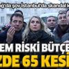 Ekrem İmamoğlu'ndan skandal karar! Deprem riski bütçesinde yüzde 65 kesinti! Ekrem İmamoğlu'ndan skandal karar! Deprem riski bütçesinde yüzde 65 kesinti!