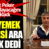Sedat Peker, 'AKP ile anlaştı' iddialarına tepki gösterdi Sedat Peker, 'AKP ile anlaştı' iddialarına tepki gösterdi