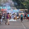 Myanmar'daki protestolara silahlı müdahale: 7 ölü Myanmar'daki protestolara silahlı müdahale: 7 ölü