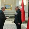 Arnavutluk Büyükelçisi Ribo, Başkan Erdoğan'a güven mektubu sundu! Erdoğan'dan Korona selamı Arnavutluk Büyükelçisi Ribo, Başkan Erdoğan'a güven mektubu sundu! Erdoğan'dan Korona selamı