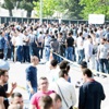 Otomobil işçileri eylemde Otomobil işçileri eylemde