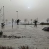 İstanbul'da kara ile deniz birleşti İstanbul'da kara ile deniz birleşti