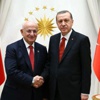 Cumhurbaşkanı Erdoğan TBMM Başkanı Kahraman'ı kabul etti