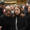 Ayşenur İslam'a kadınlardan protesto Ayşenur İslam'a kadınlardan protesto