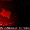Manisa da kaçak kazı yapan 4 kişi yakalandı Manisa da kaçak kazı yapan 4 kişi yakalandı