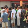 Ödeme alamayan Beykent Üniversitesi işçileri eylem yaptı